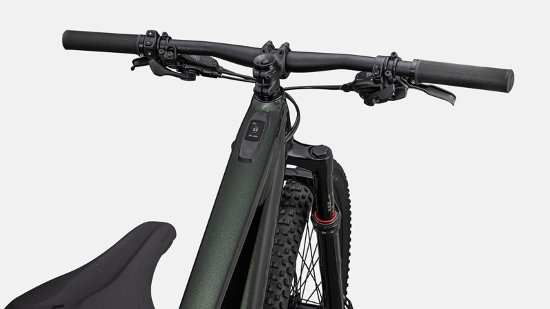 Specialized Turbo Levo SL Kids Electric Mountain Bike 2024 Gloss Oak Green Metallic/Limestone-4