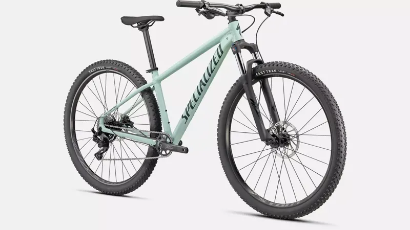 Specialized Rockhopper Comp 29 Hardtail Moutnain Bike 2024 Gloss CA White Sage/Satin Forest Green-1