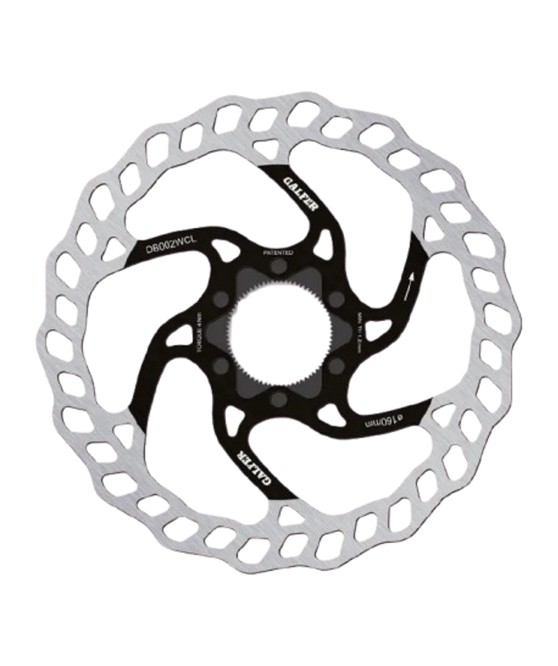 Galfer Wave Disc Rotor Centerlock Black