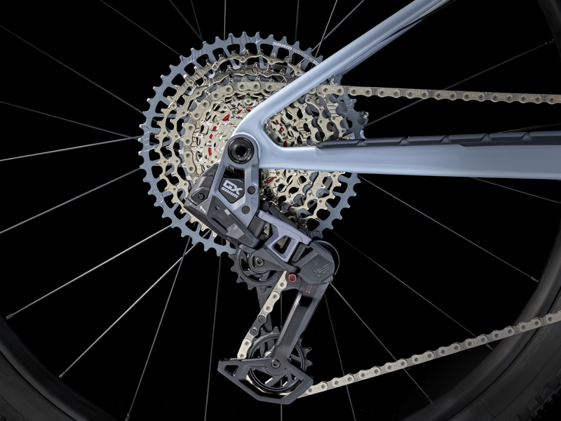 Trek Supercaliber SL 9.7 AXS Mountain Bike 2024 Plasma Grey/Pearl-5