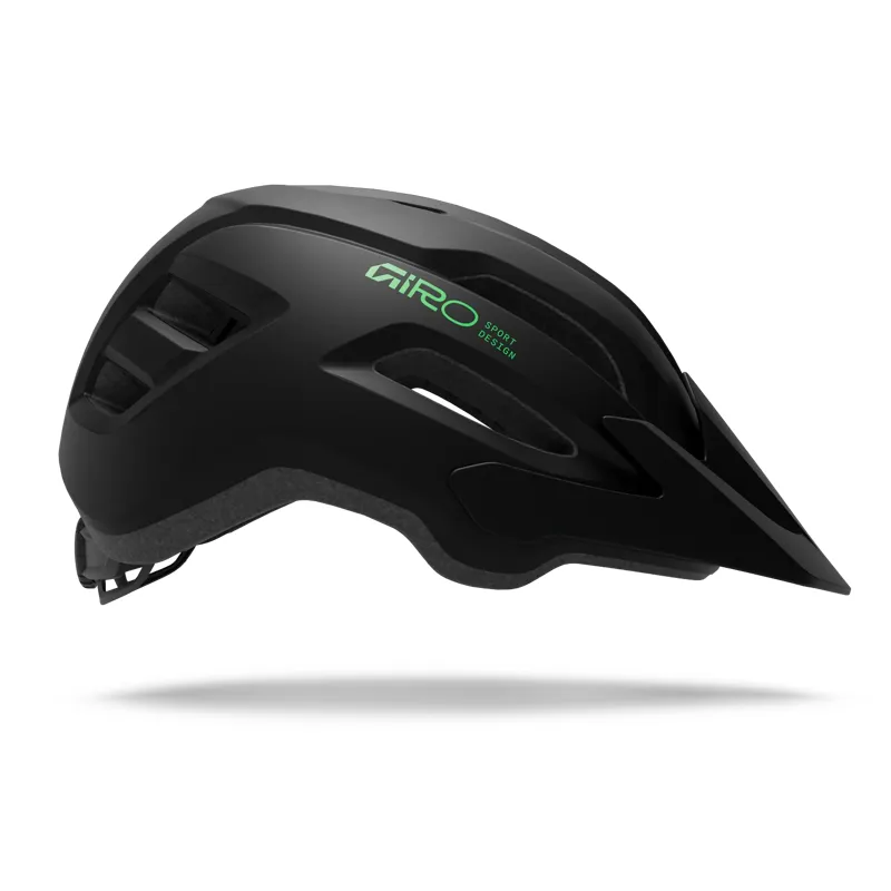 Giro Fixture II Mips Youth MTB Helmet Black/Green