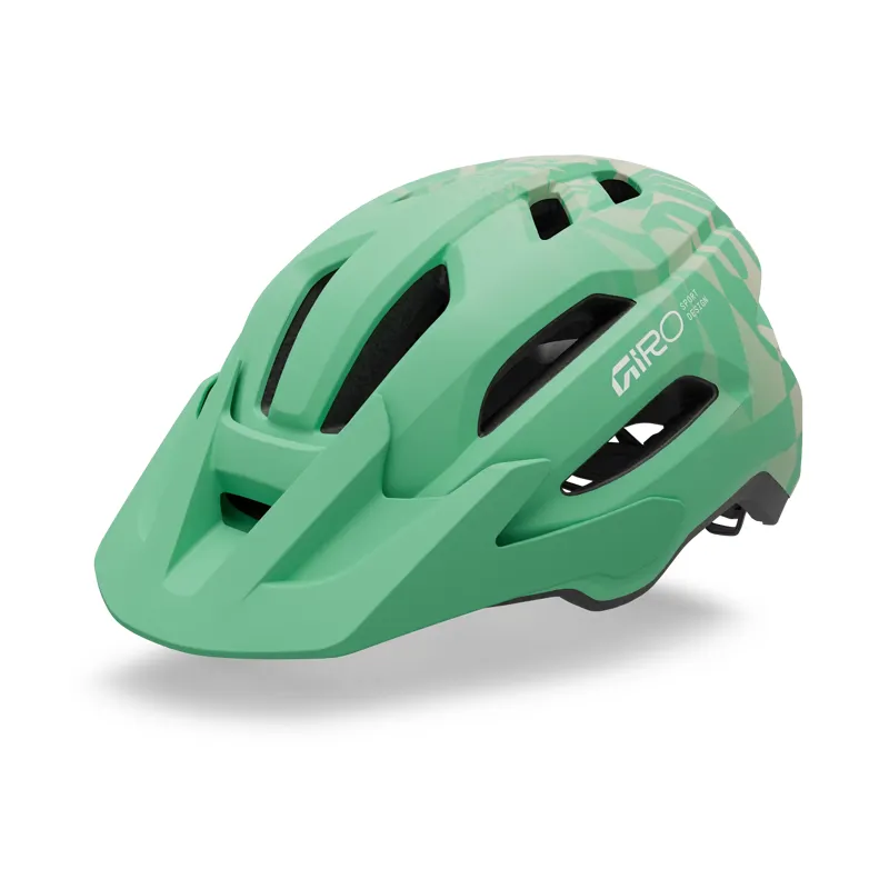 Giro Fixture II Mips Youth MTB Helmet Green Rush-1
