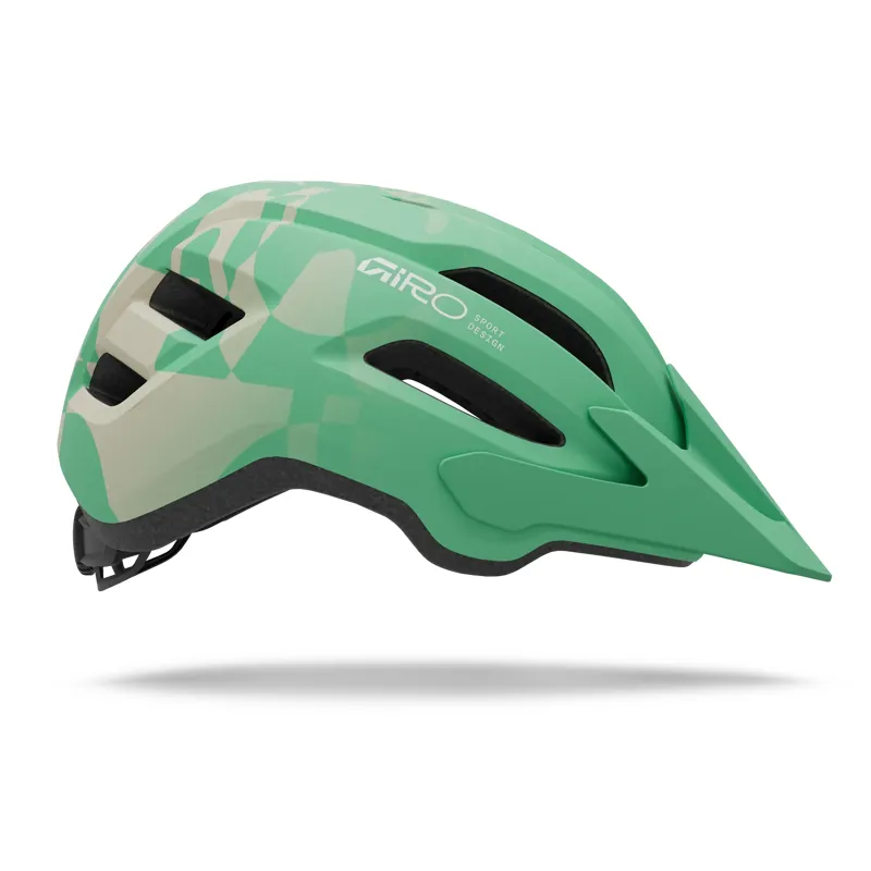 Giro Fixture II Mips Youth MTB Helmet Green Rush