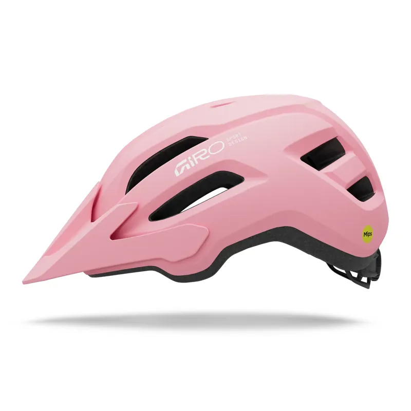 Giro Fixture II Mips Youth MTB Helmet Pink/Purple-2