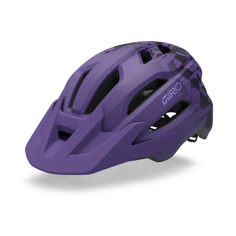 Giro Fixture II Mips Youth MTB Helmet Purple Rush-1