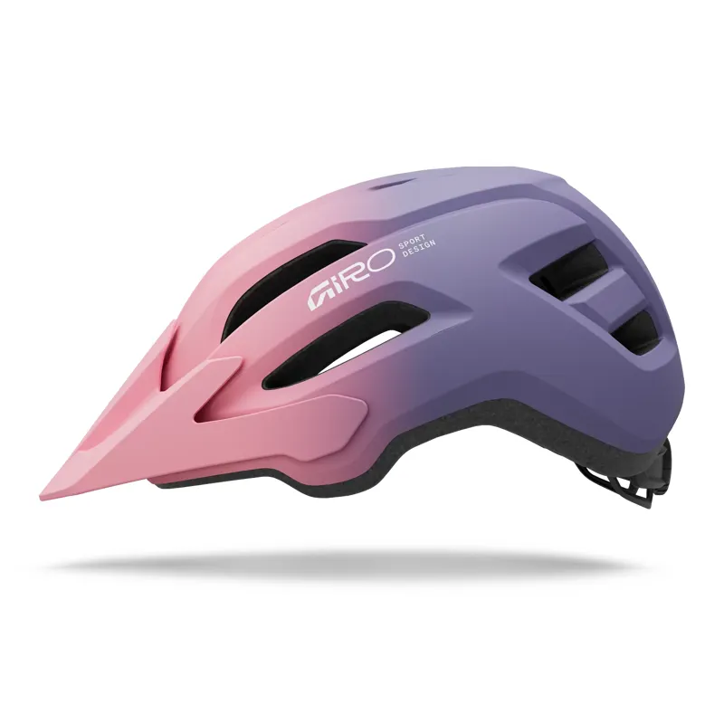 Giro Fixture II Youth MTB Helmet Pink/Purple-1