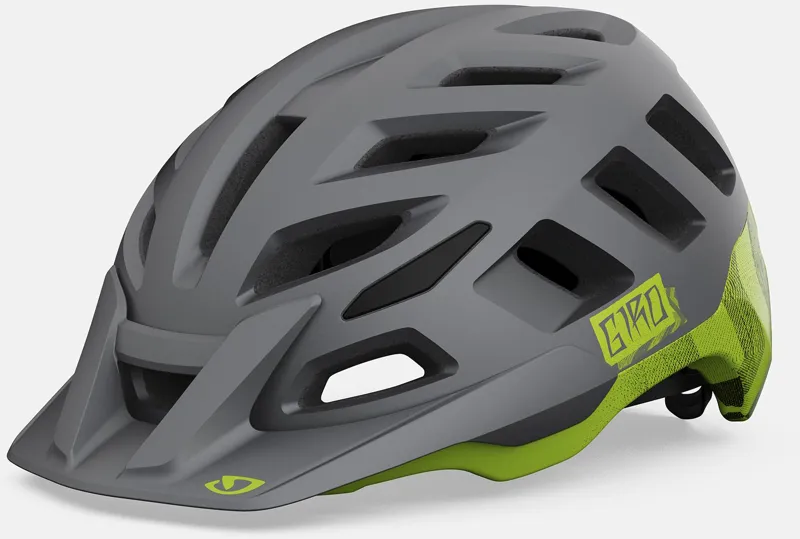 Giro Radix Dirt Mips Helmet Matt Black/Anodised Green