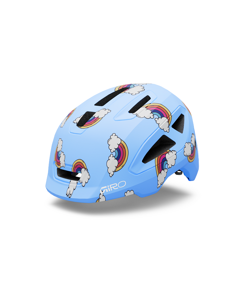 Giro Scamp II Kids MTB Helmet Multicolour Rainbow