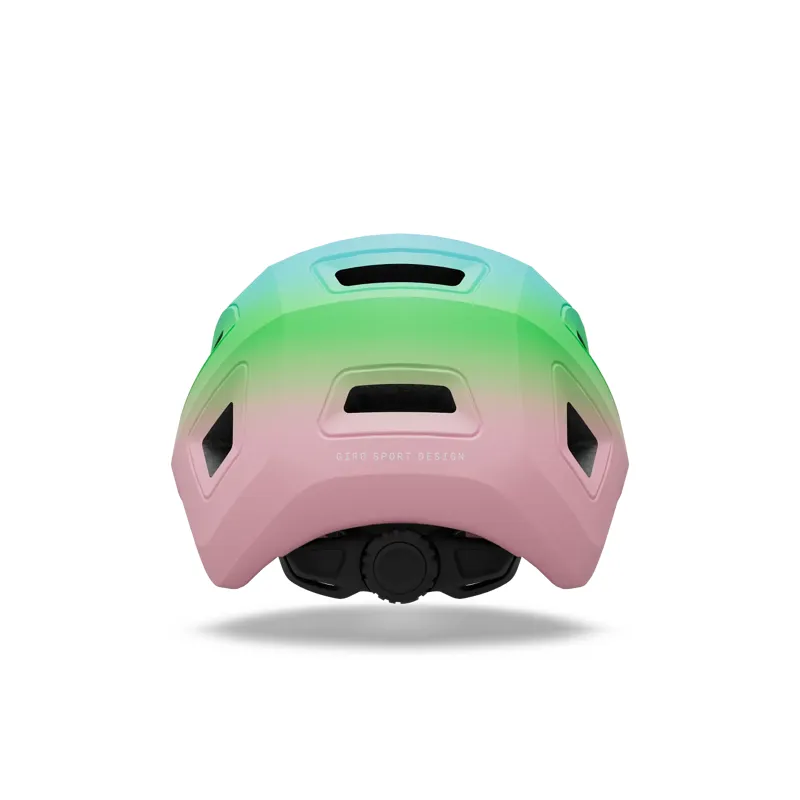 Giro Scamp II Kids MTB Helmet Pink Green-1