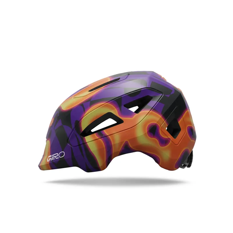 Giro Scamp II Kids MTB Helmet Purple Lava-2