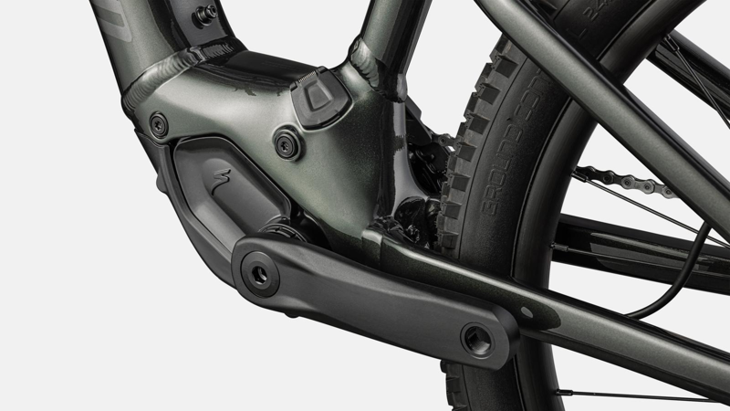 Specialized Turbo Levo SL Kids Electric Mountain Bike 2024 Gloss Oak Green Metallic/Limestone-5