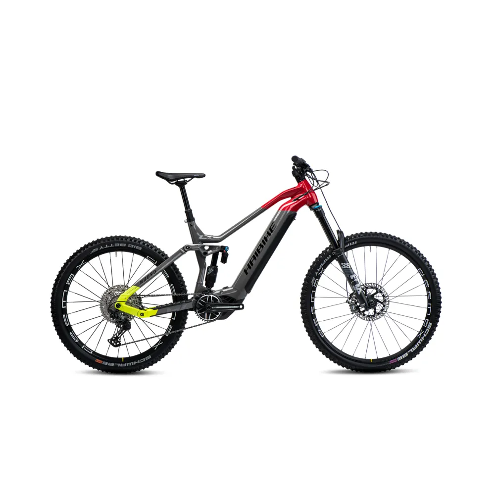 Haibike Nduro 7 electric bike, photo from Leisure Lakes Bikes