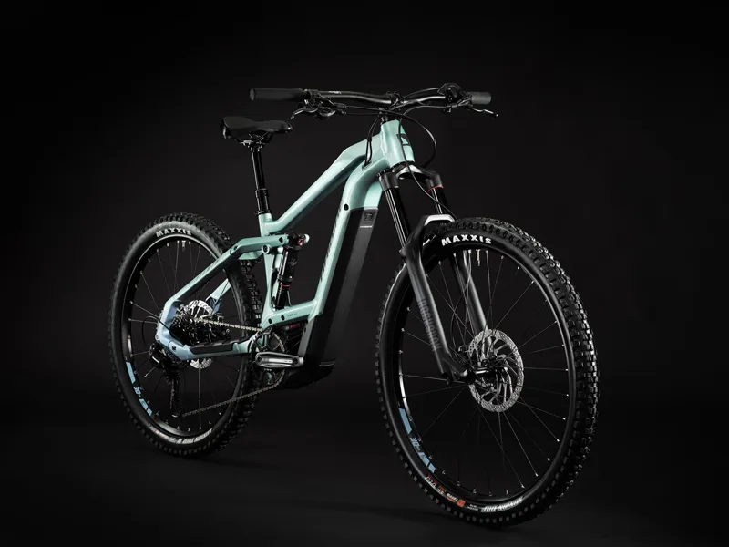 Haibike AllMtn 3 Electric Bike 2022 Gloss/Metal/Honey/Cyan-1