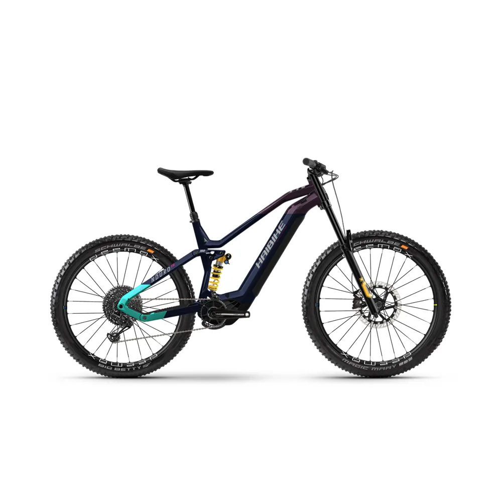 Haibike NDURO 8 Freeride electric bike, photo from Leisure Lakes Bikes