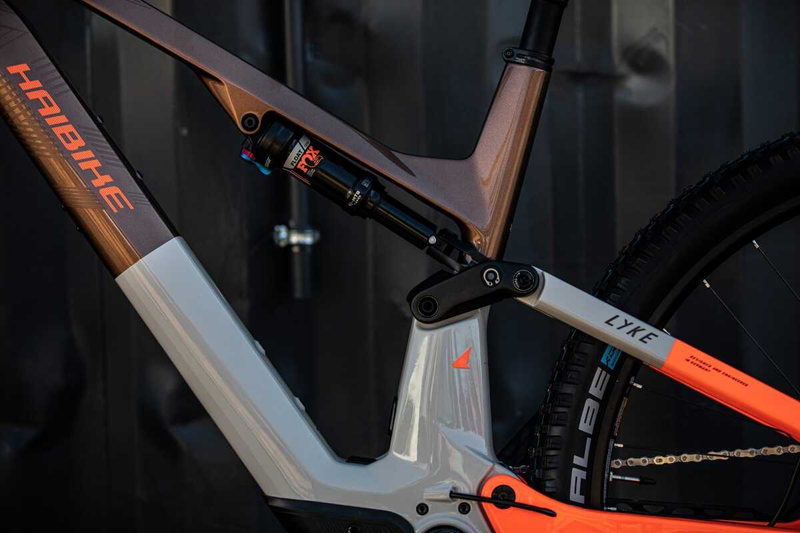 Haibike Lyke 10 Electric Bike 2023 Leather/Orange Gloss-3
