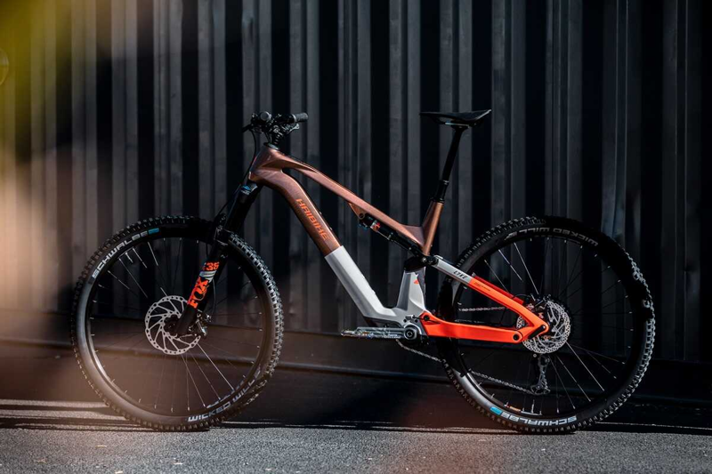 Haibike Lyke 10 Electric Bike 2023 Leather/Orange Gloss-2