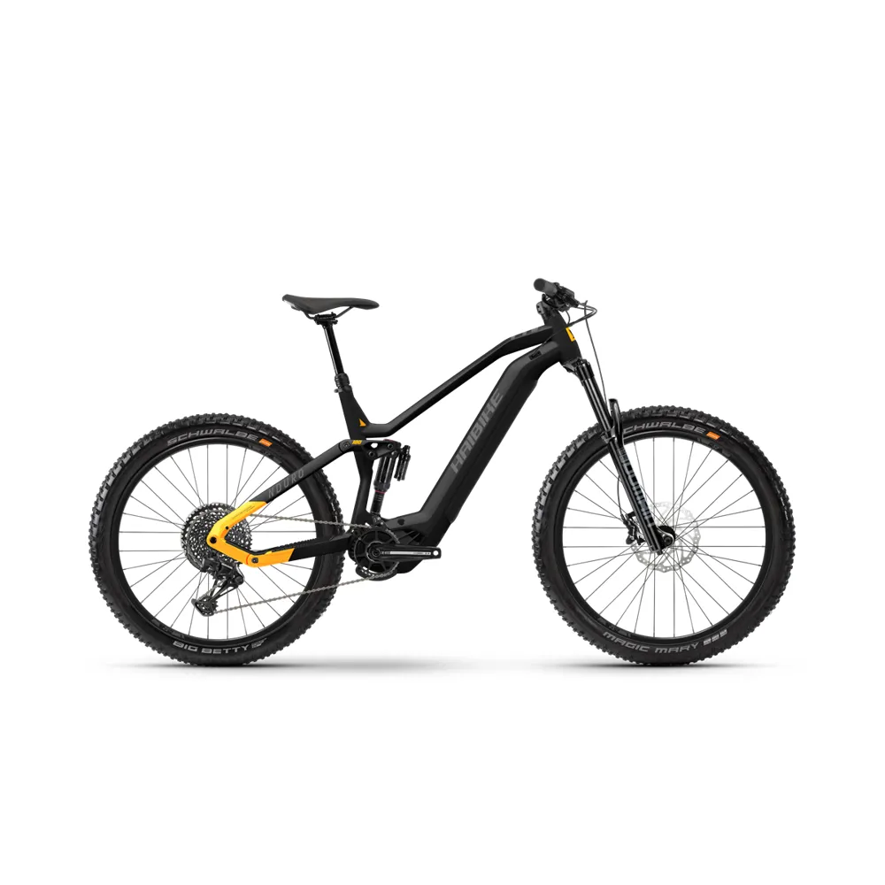 Haibike Nduro 6 electric bike, photo from Leisure Lakes Bikes