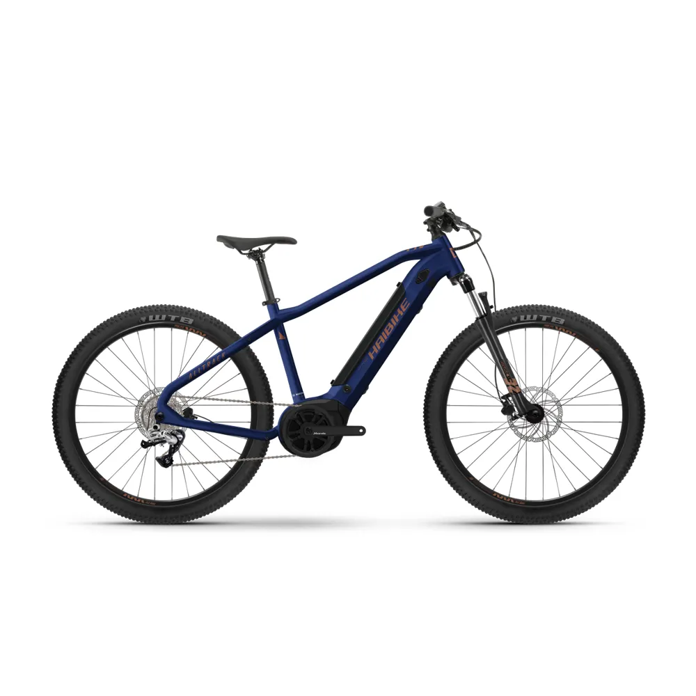 Haibike AllTrack 4 29er electric bike, photo from Leisure Lakes Bikes