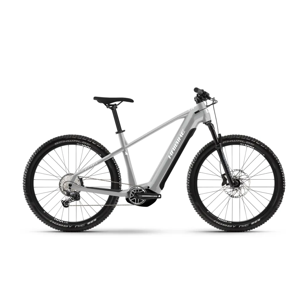 Haibike AllTrack 7 29er electric bike, photo from Leisure Lakes Bikes