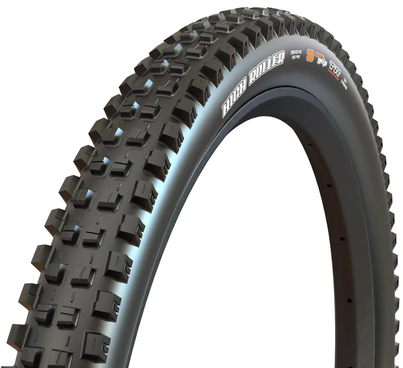 Maxxis High Roller 27.5x2.40WT Folding Tyre MG 3CG DD/TR  61-584 2x120Tpi Black