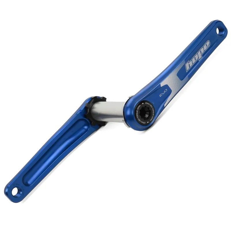Hope Evo Crankset No Spider 68/73mm 170mm Blue