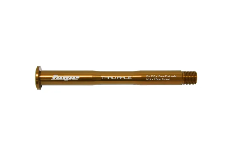 Hope Fox Front Thru Axle Bronze