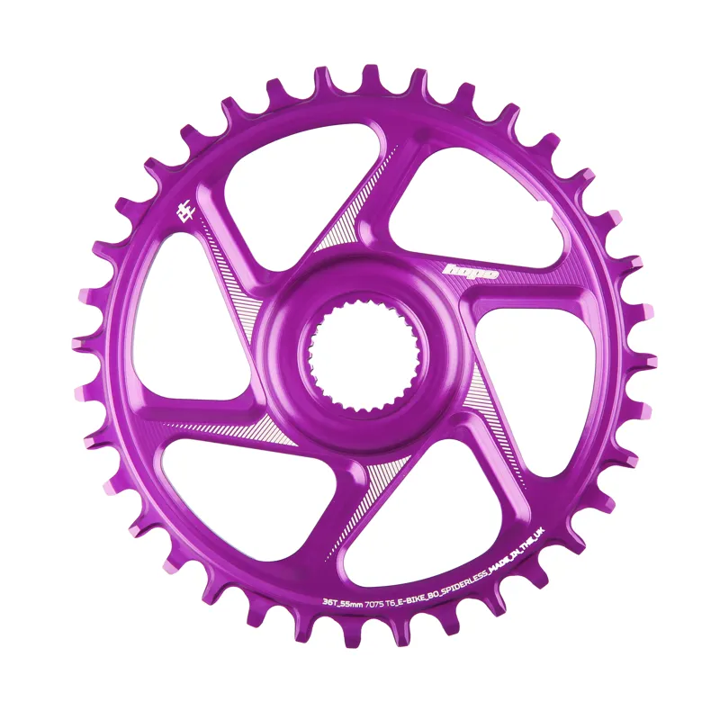 Hope R22 E-Bike Spiderless Retainer Ring- Purple