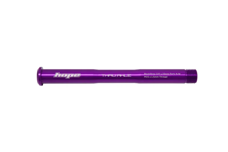 Hope RockShox Front Thru Axle Purple