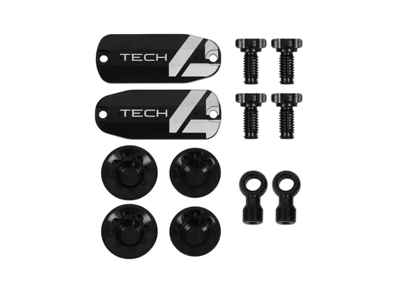 Hope Tech 4 V4 Custom Kit - Pair - Black