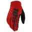 100 Percent Brisker Cold Weather MTB Gloves Red