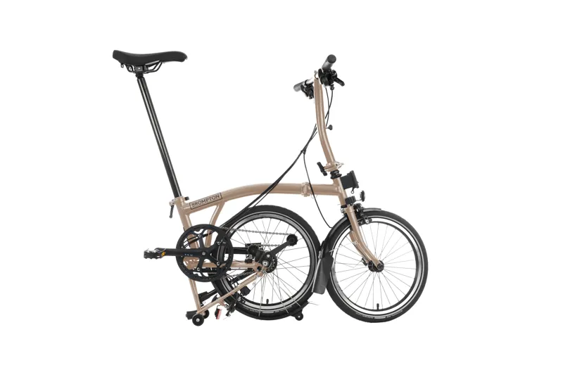 Brompton C Line Low 6 Speed Folding Bike 2025 Dune Sand-2