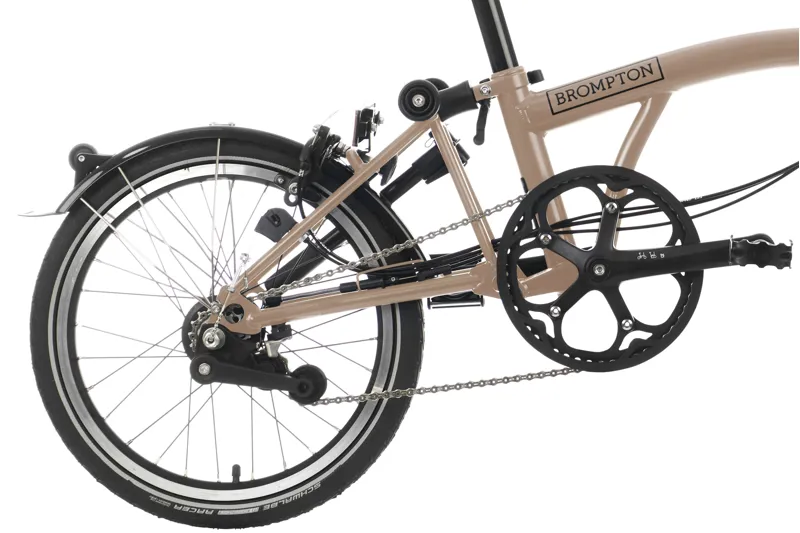Brompton C Line Low 6 Speed Folding Bike 2025 Dune Sand-4