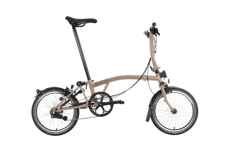 Brompton C Line Low 6 Speed Folding Bike 2025 Dune Sand