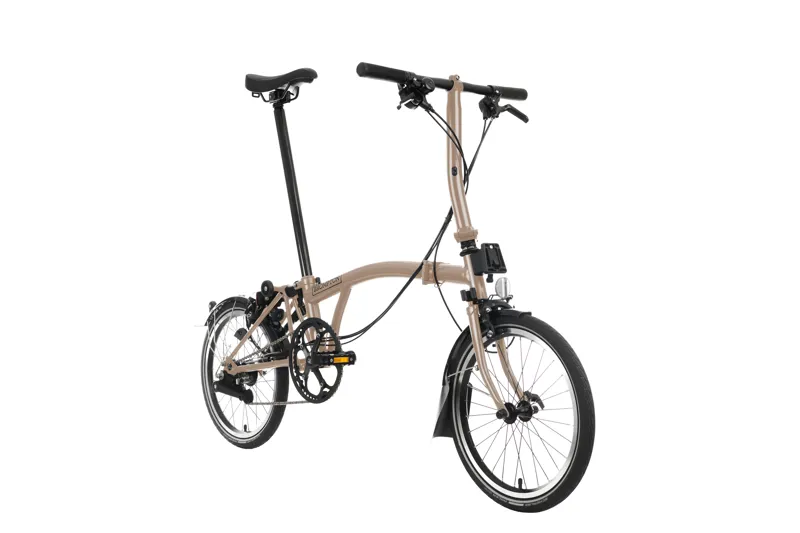 Brompton C Line Low 6 Speed Folding Bike 2025 Dune Sand-1
