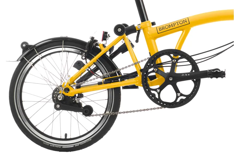 Brompton C Line Mid Bar 6 Speed Folding Bike 2025 Bumblebee Yellow-4