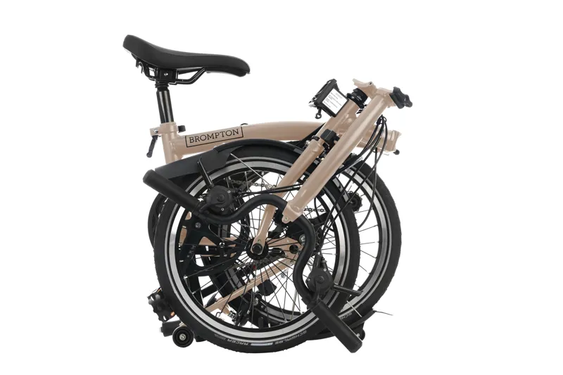 Brompton C Line Mid 6 Speed Folding Bike 2025 Dune Sand-3