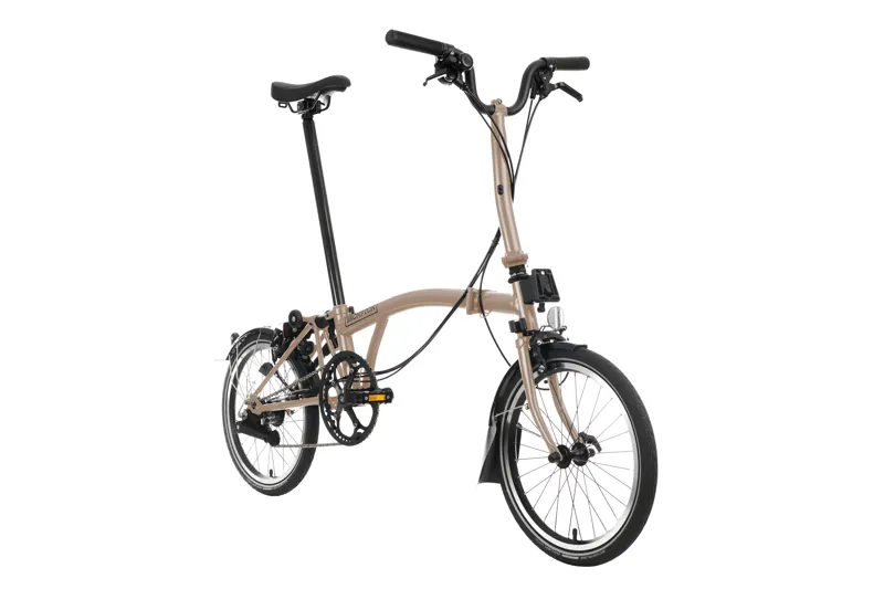 Brompton C Line Mid 6 Speed Folding Bike 2025 Dune Sand-1