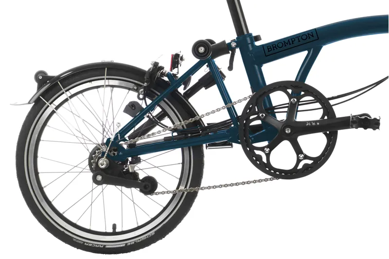 Brompton C Line Mid 6 Speed Folding Bike 2025 Ocean Blue-4