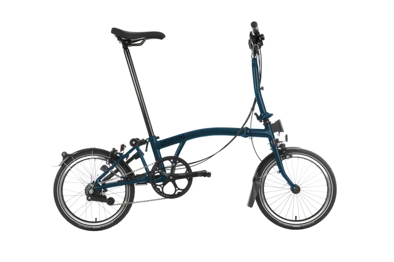 Brompton C Line Mid 6 Speed Folding Bike 2025 Ocean Blue