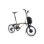 Brompton Electric P Line 4 Speed Mid Bar Folding Bike 2024 Bronze Sky Metallic