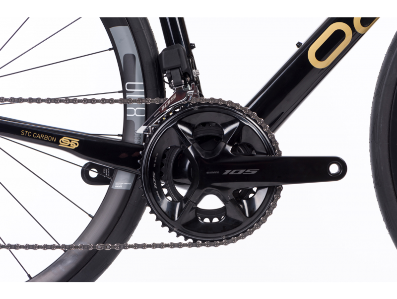 Orro Gold STC 105 Di2 Road Bike 2023 Black-3