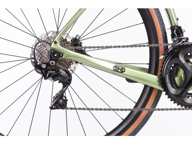 Orro Terra C 105 Hydro Gravel Bike 2023 Metalic Green-5