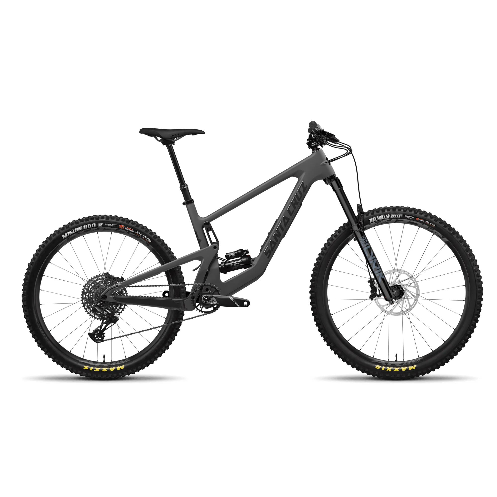 Santa Cruz Bronson C R Mountain Bike 2024 Matte Dark Matter