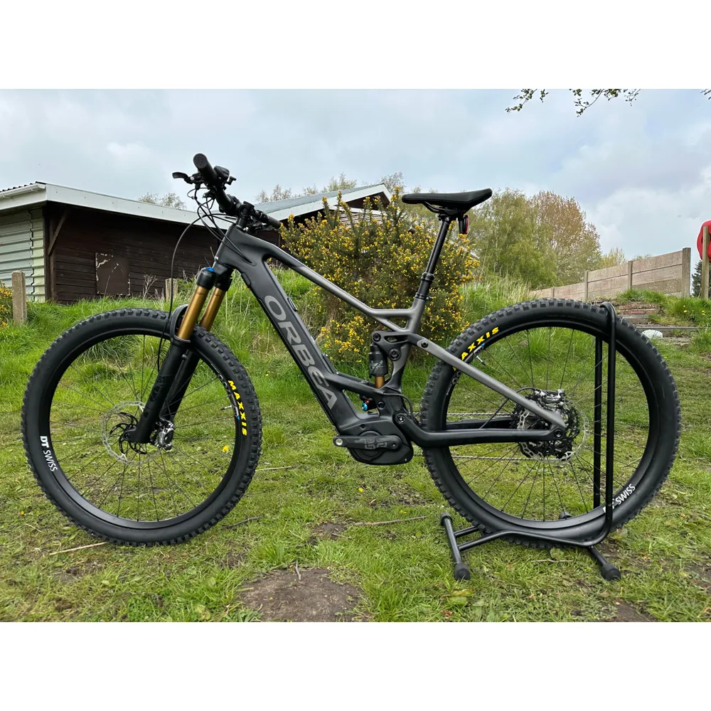 Orbea Wild FS M-Team Large electric bike, photo from Leisure Lakes Bikes