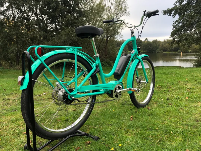 2nd Hand Electra Townie Go 5i Step Hybrid Bike 2021 Jade-1