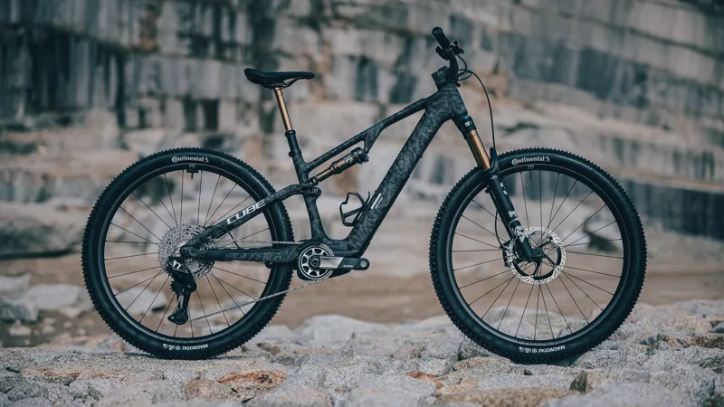 Cube Ams Hybrid One44 C68X SLT 400X Electric Bike 2026 Matrix Black/White-1