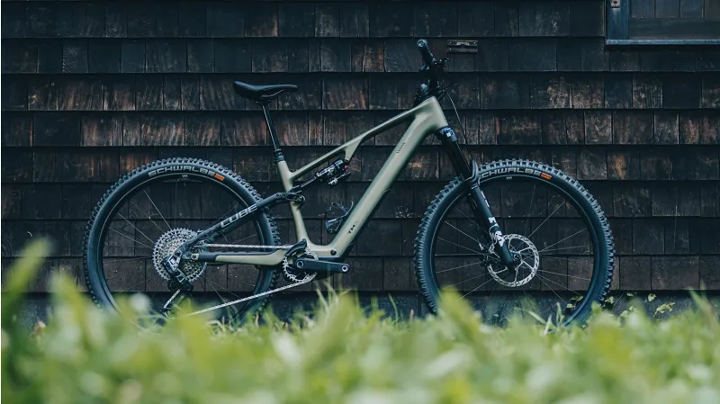 Cube Ams Hybrid One44 C68X TM 400X Electric Bike 2026 Reed Green/Matrix-1