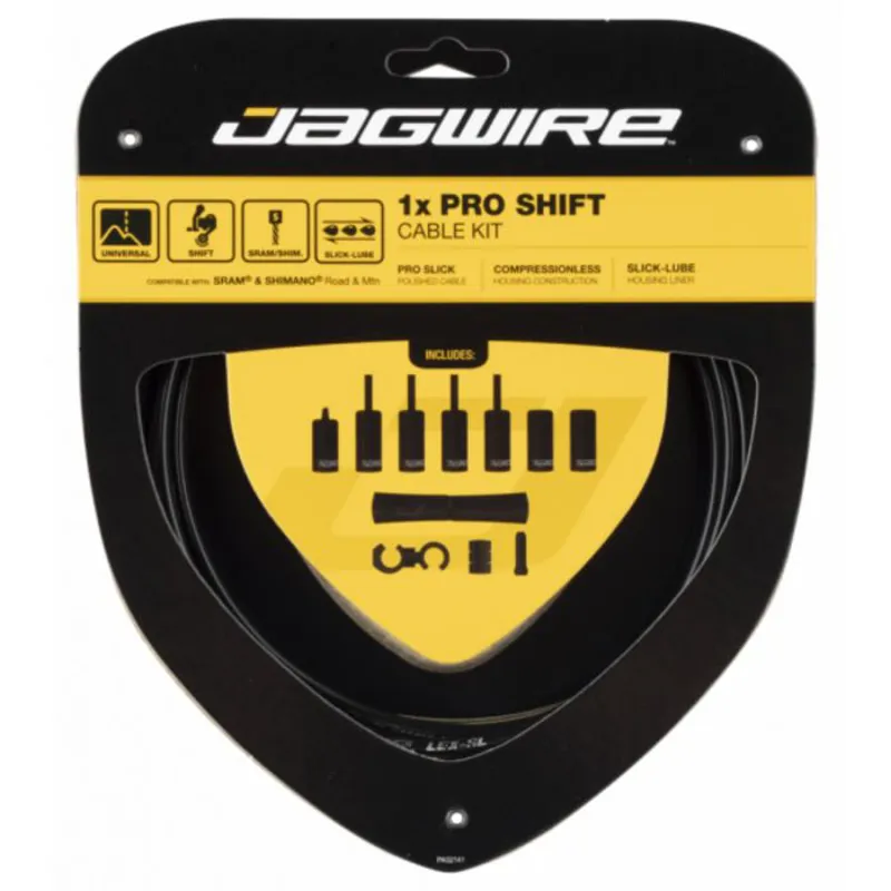 Jagwire Pro Shift Kit 1x Black-1