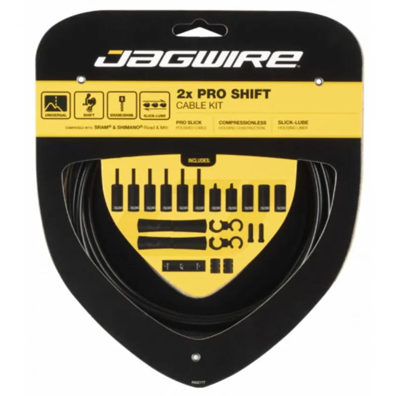 Jagwire Pro Shift Kit 2x Black-1