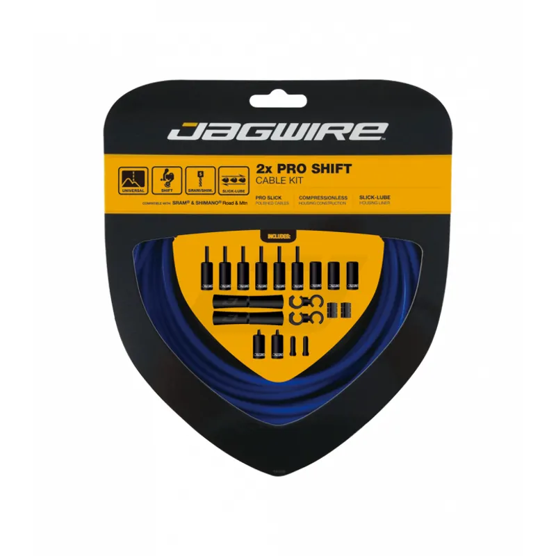 Jagwire Pro Shift Kit 2x Blue